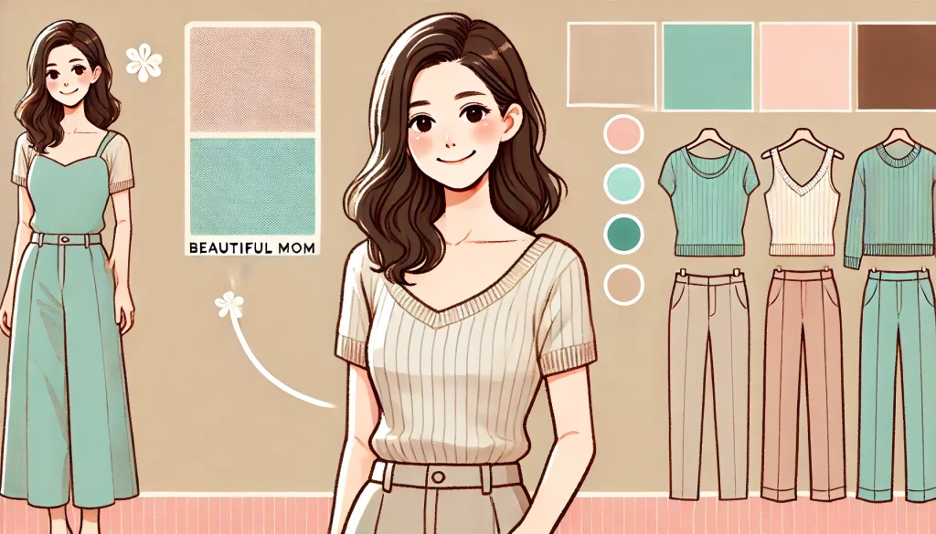 40代で綺麗なママと呼ばれる女性の特徴③：自分らしいおしゃれとマインドを大切に