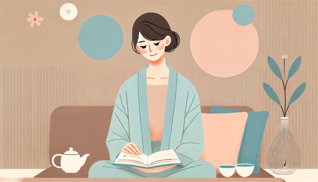 40代で綺麗なママと呼ばれる女性の特徴⑤：心に余裕を持ち、ストレスをため込まない