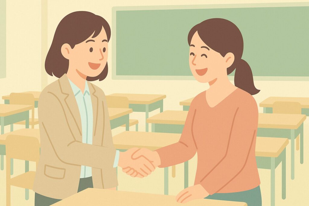 個人面談で先生との関係を深めるために知っておきたいこと