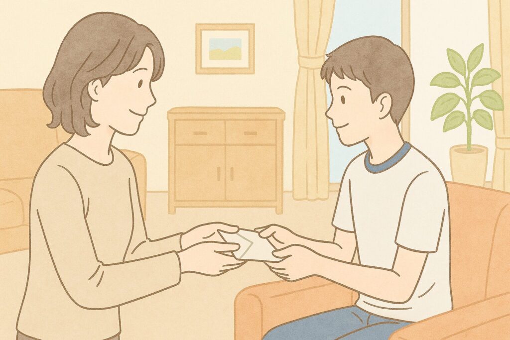 メッセージの形式と渡し方のコツ