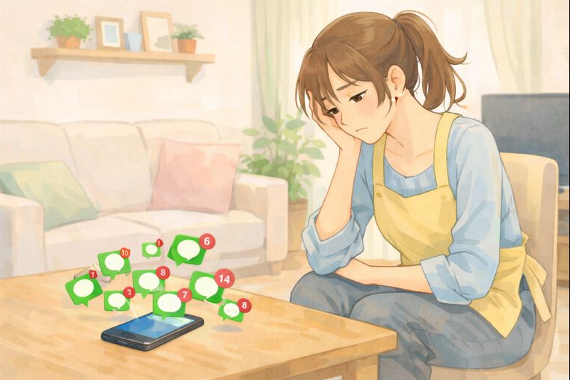 退会理由別のママ友LINEグループ退会挨拶の例文