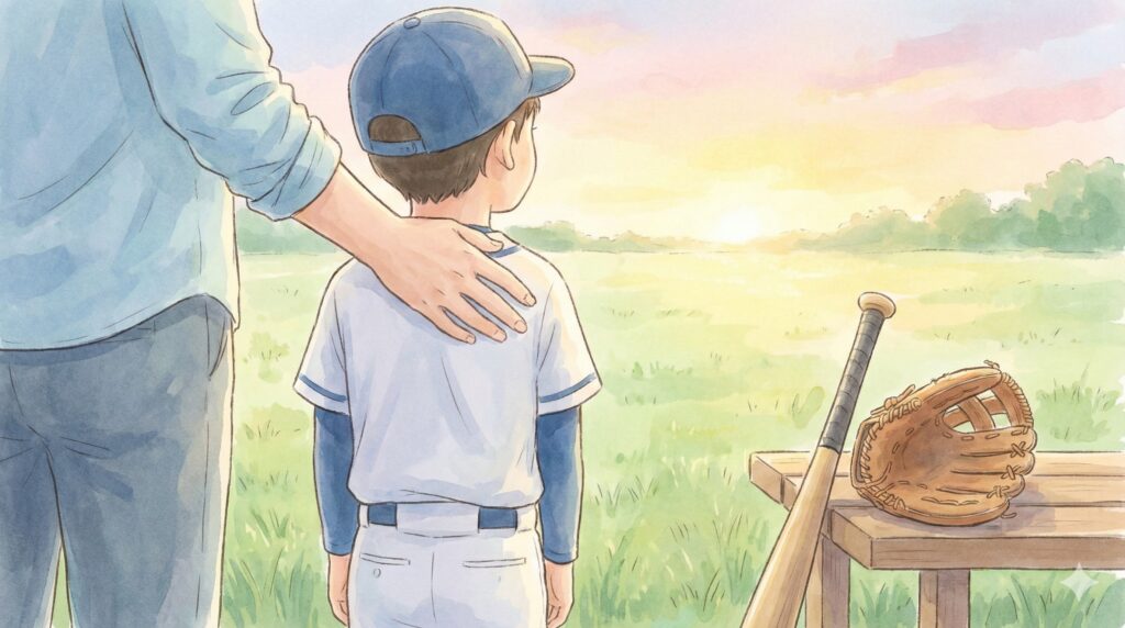 ＜一言編＞野球卒団式で贈る親から子へのメッセージ例文