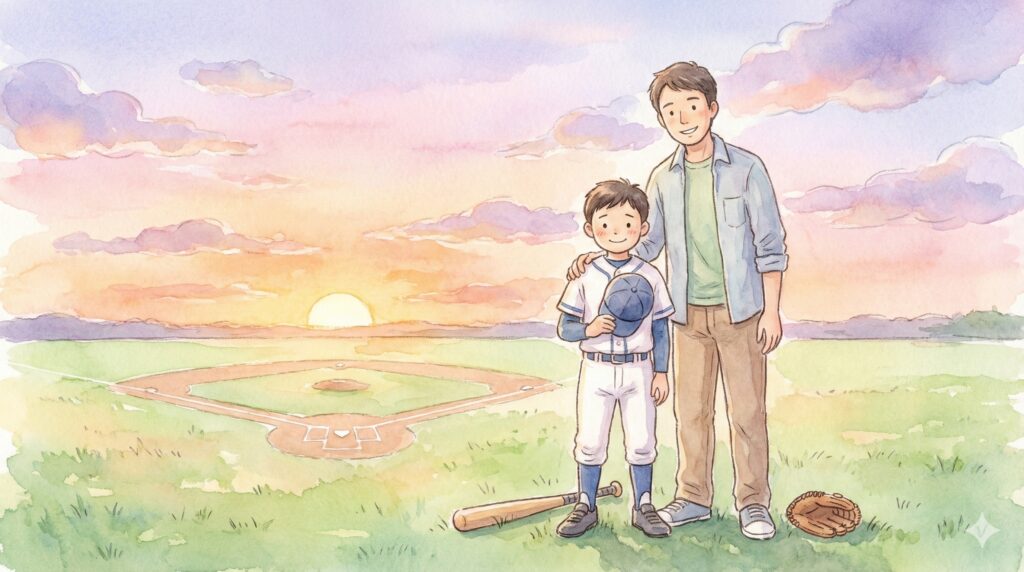 ＜長文編＞野球卒団式で贈る親から子へのメッセージ例文