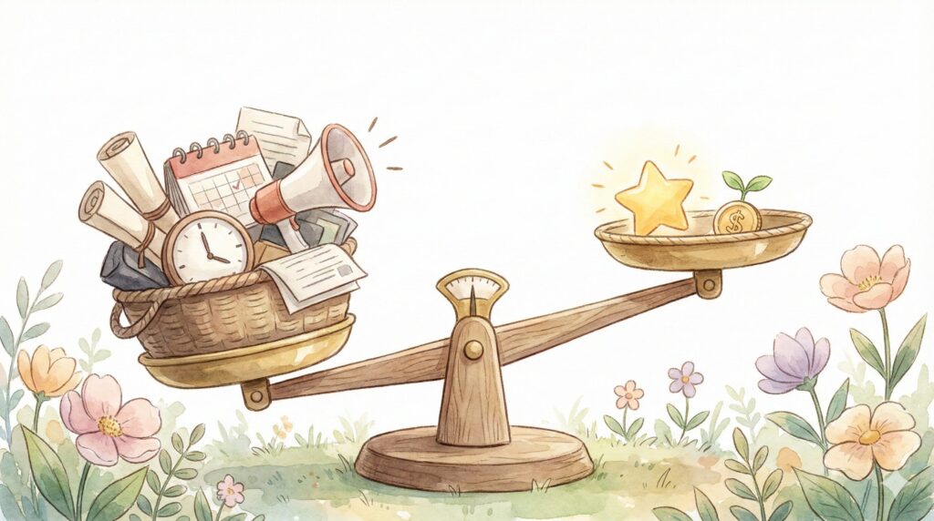 PTA会長の報酬と負担のバランスを考える