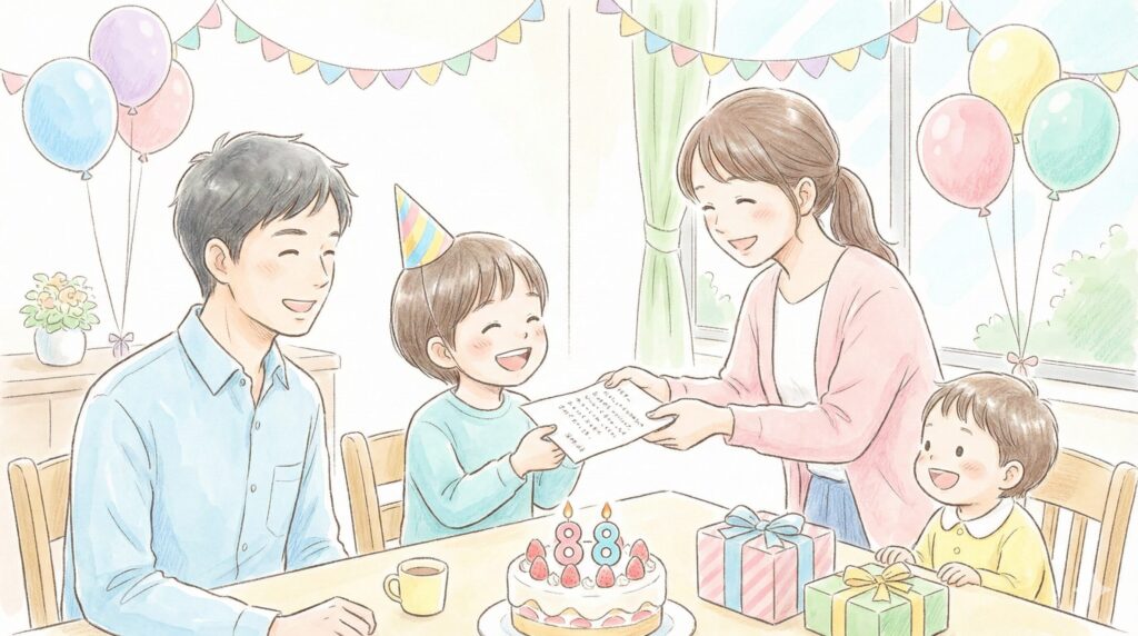 ＜シーン別＞親から小学校2年生の子へ贈るメッセージ例文集