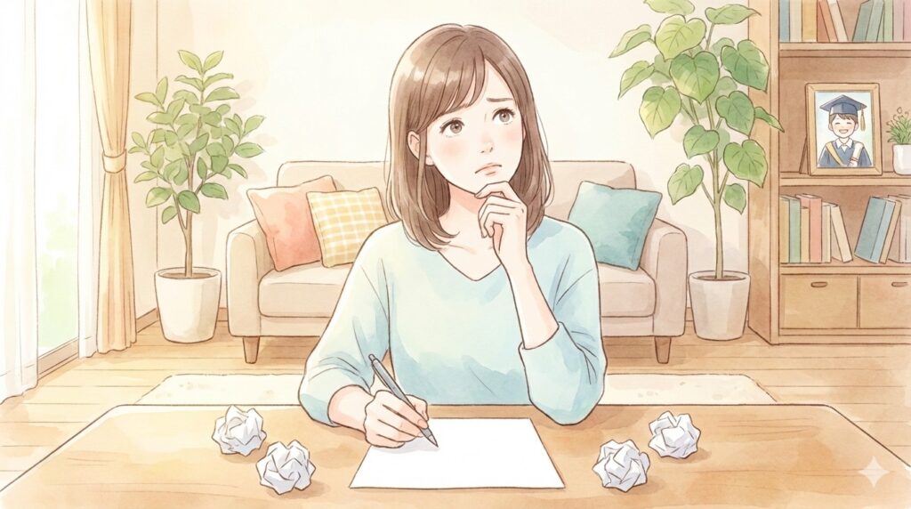 卒業時の親から子へ贈るメッセージに迷った時のヒント