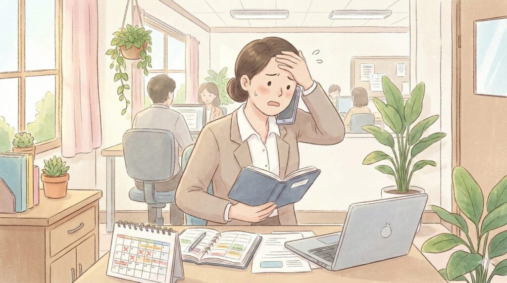 早退時に迎えに行けない場合の伝え方とNG例