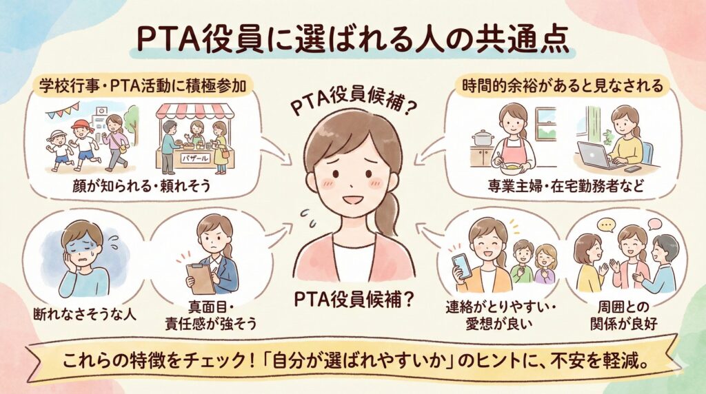 PTA役員に選ばれる人・ふさわしくない人の特徴