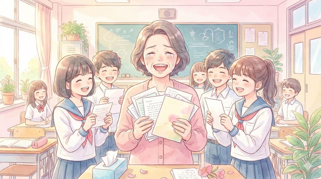 感動・面白いメッセージを先生へ贈りたい人へ